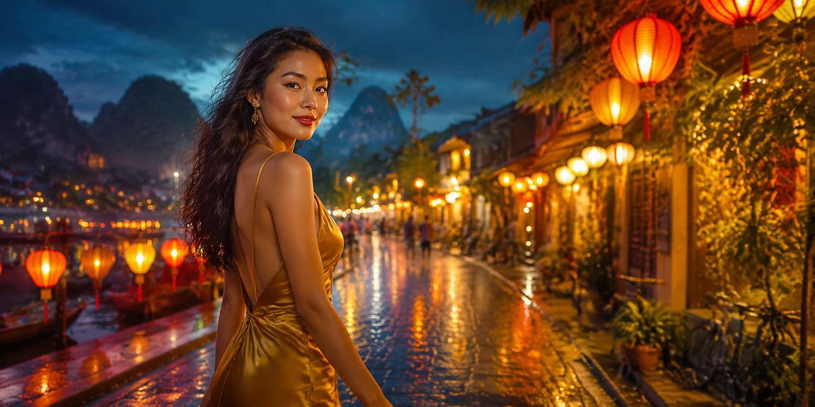 Người chơi tại Ninh Bình theo dõi cá cược thể thao qua điện thoại trong chợ đêm